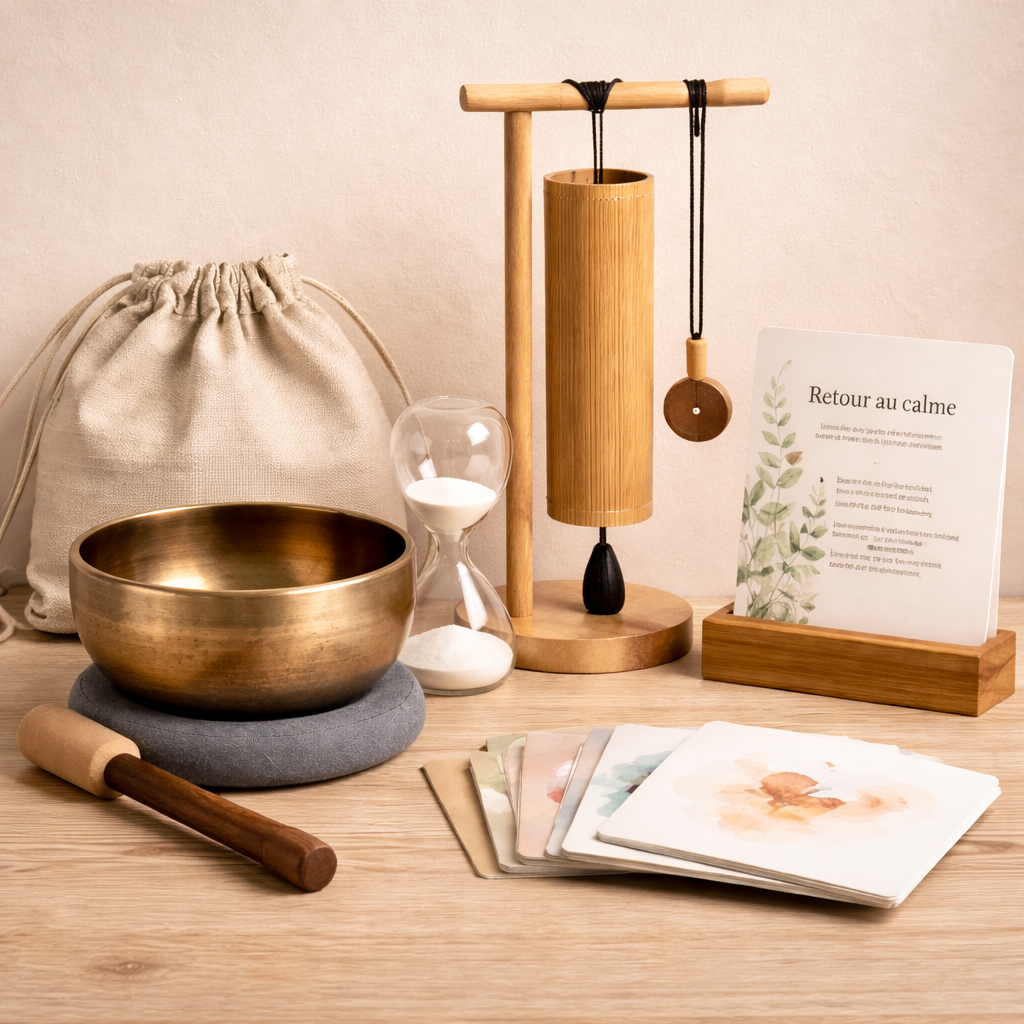 Coffret rituel sonore 5 minutes